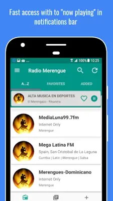 Radio Merengue ???????? android App screenshot 9