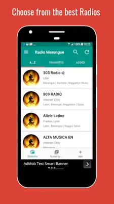 Radio Merengue ???????? android App screenshot 12