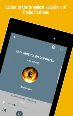 Radio Merengue ???????? android App screenshot 3