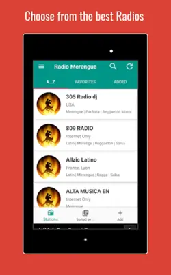 Radio Merengue ???????? android App screenshot 4